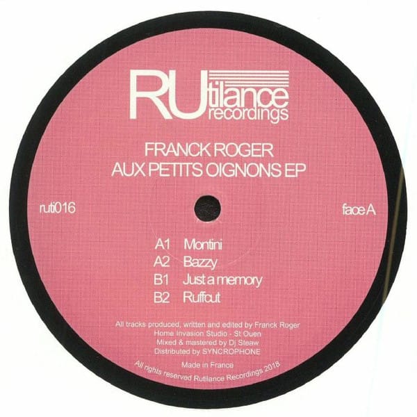 Franck Roger — Aux Petits Oignons EP