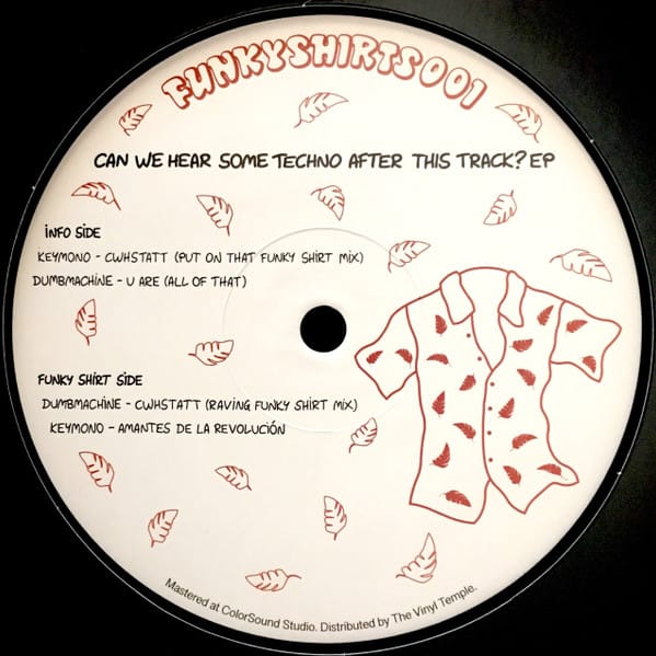 Keymono, Dumbmachine — Can We Hear Some Techno After This Track? EP