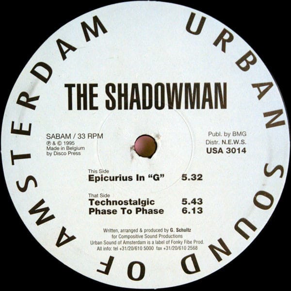 The Shadowman — Epicurious In "G"
