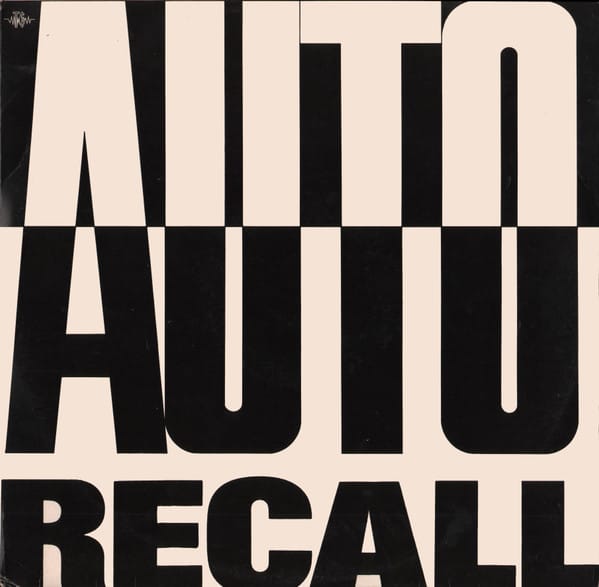 Auto Recall — Auto Recall