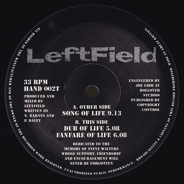 Leftfield — Song Of Life