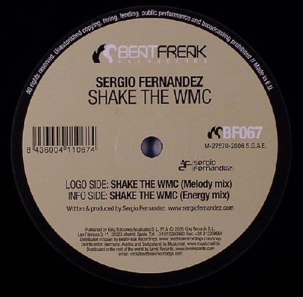 Sergio Fernandez — Shake The WMC