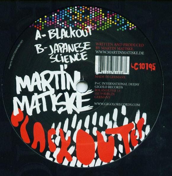 Martin Matiske — Blackout EP